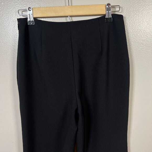 Anthropologie Ultra Flare Pants Size 4 Black High Rise Bell Bottom Retro 70s - Picture 9 of 9